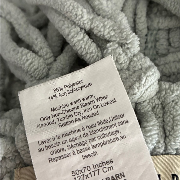 Pottery Barn Throw and Pillow - Picture 5 of 5